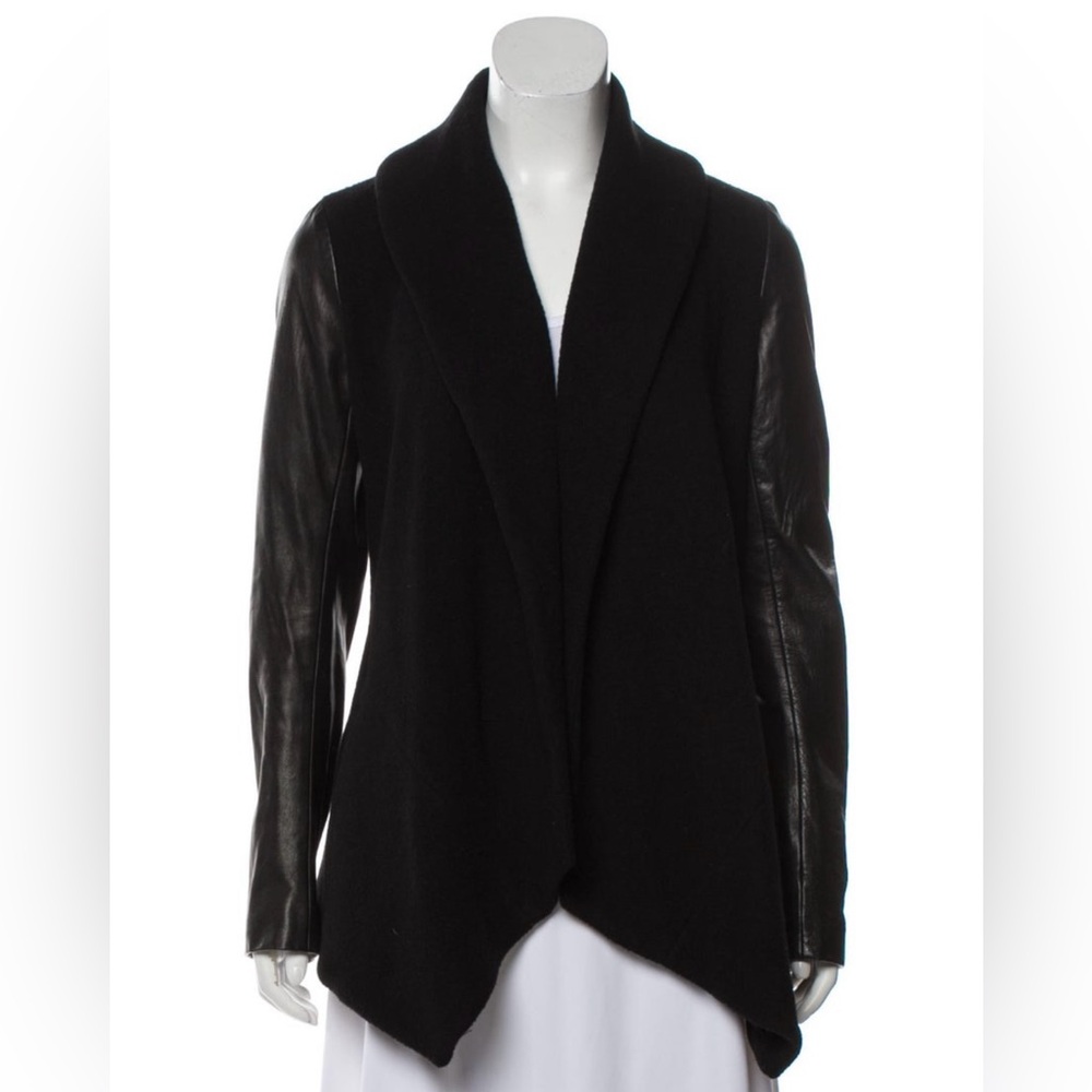 Theory Virgin Wool and Lambskin Jacket